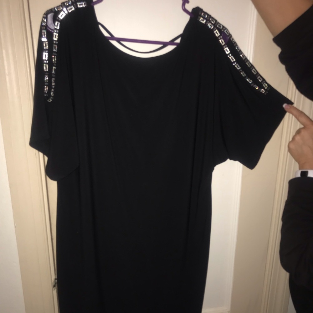 Casual Black Dress